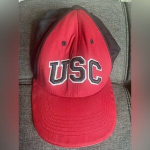 USC Red and Black Cap-adjustable